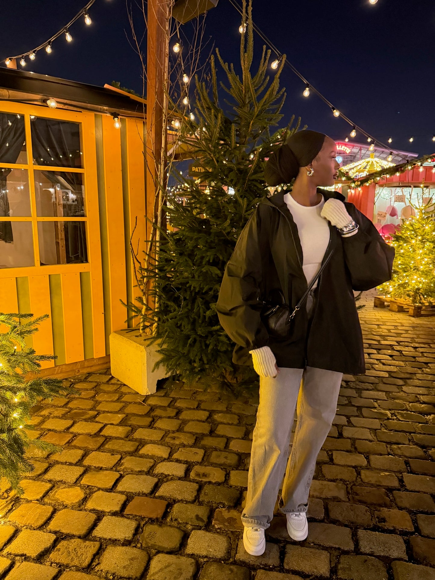 Imperméable oversize court